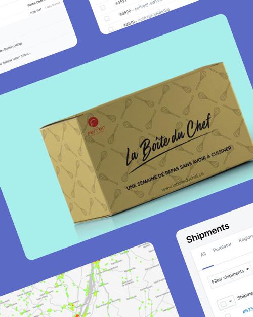 La Boîte du Chef now has a custom online platform that automated most of its operations.